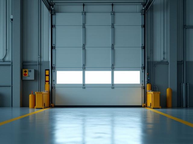 Monitored loading docks at our facility